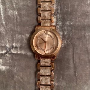 Rose Gold Michael Kors Watch